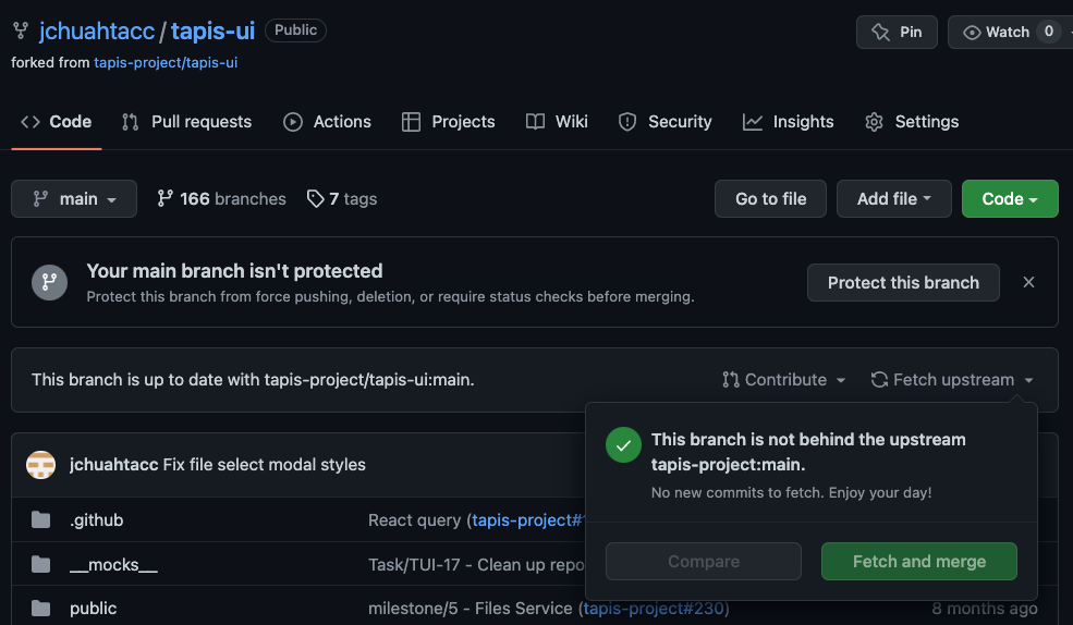 Repository Merge
