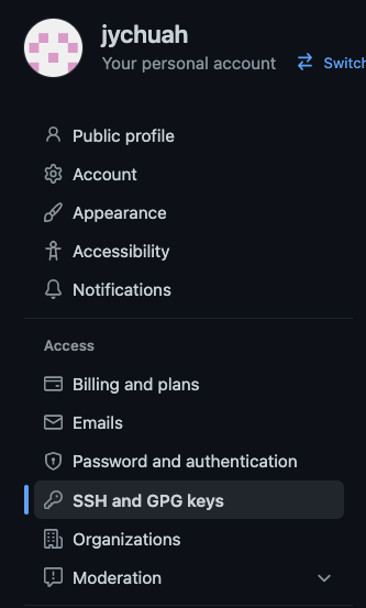 GitHub SSH and GPG Keys
